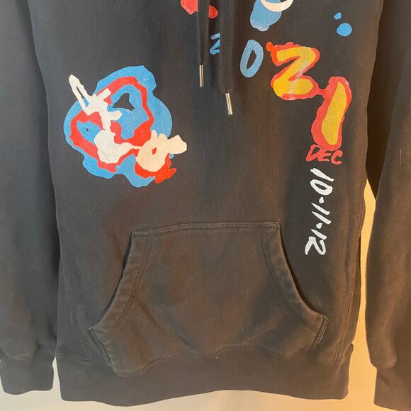 Rolling Loud Shady Spores Hoodie LA 2021 SZ Small Heavy Duty Black Streetwear - Picture 6 of 16